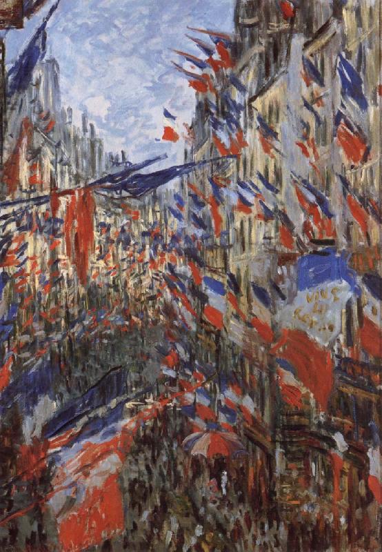 Claude Monet Rus Saint-Denis,Festivities of 30 June